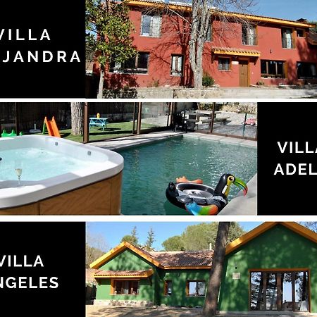 Complejo Casas Rurales Mansiones Y Villas Deluxe Collado Mediano Bagian luar foto
