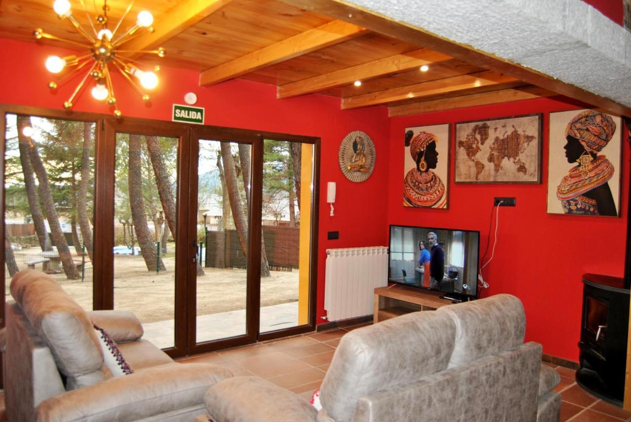 Complejo Casas Rurales Mansiones Y Villas Deluxe Collado Mediano Bagian luar foto