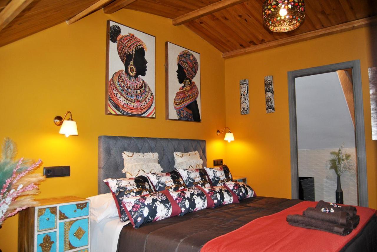 Complejo Casas Rurales Mansiones Y Villas Deluxe Collado Mediano Bagian luar foto