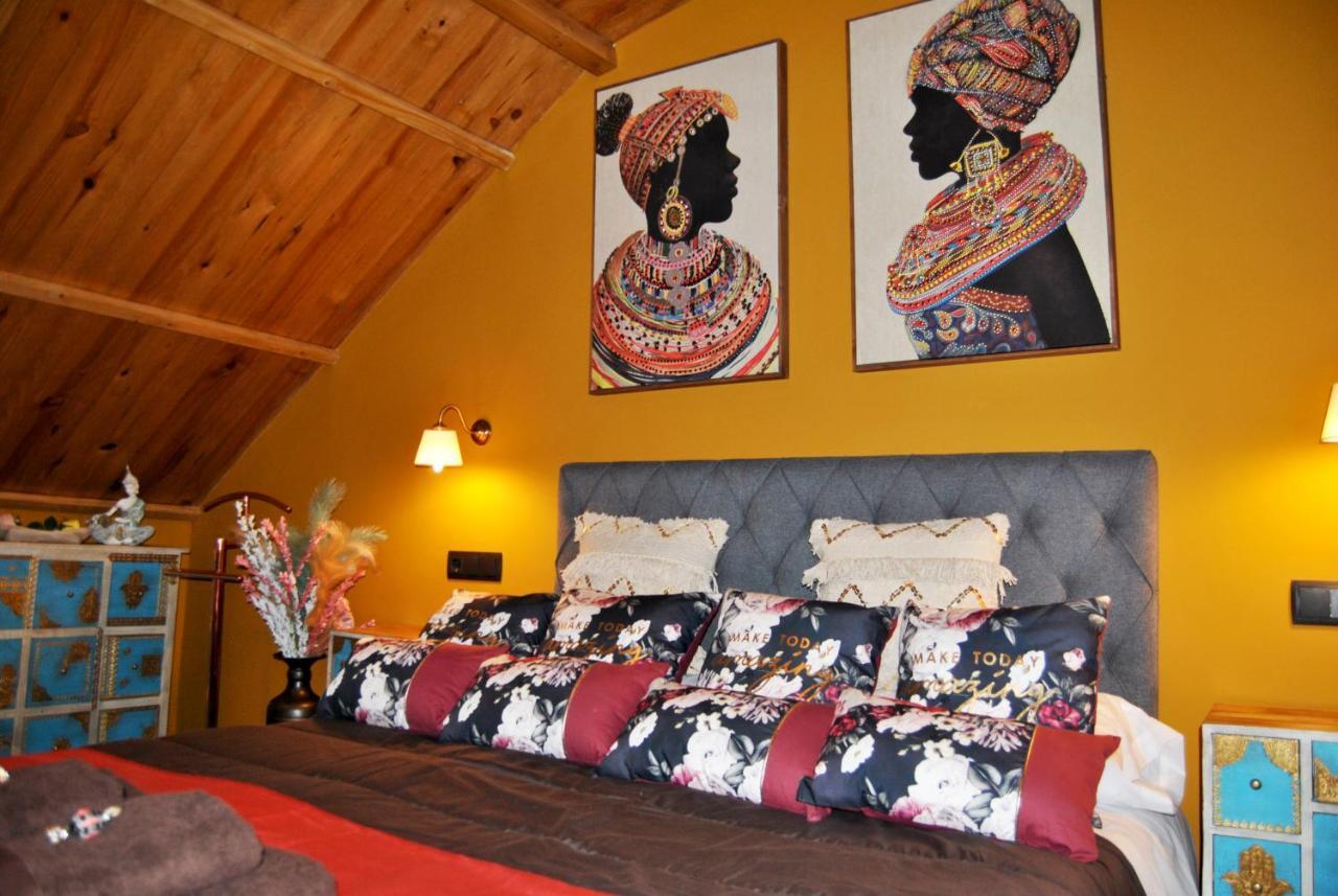 Complejo Casas Rurales Mansiones Y Villas Deluxe Collado Mediano Bagian luar foto