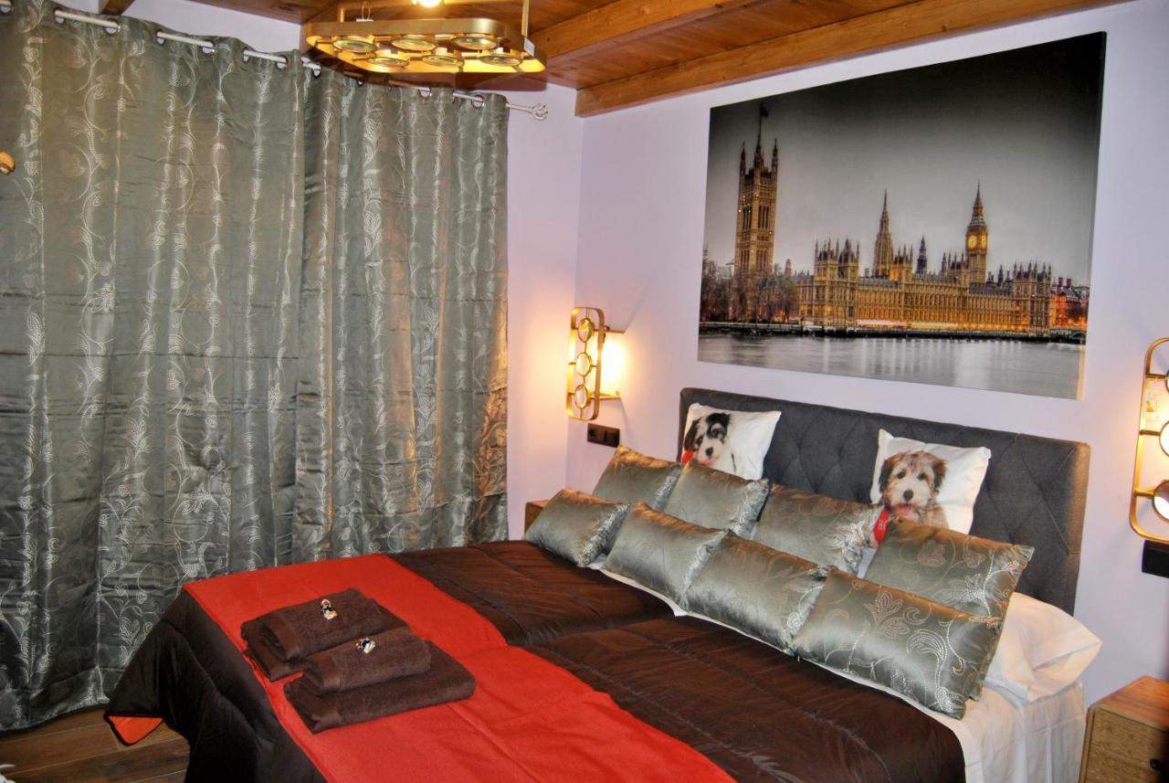 Complejo Casas Rurales Mansiones Y Villas Deluxe Collado Mediano Bagian luar foto